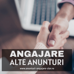 anunt angajare ziar