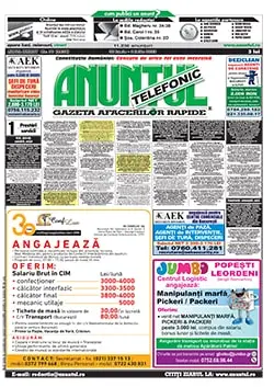 Anuntul Telefonic publicitate